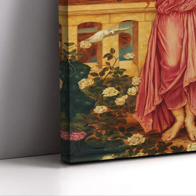 Canvas print Helen of Troy, Evelyn De Morgan