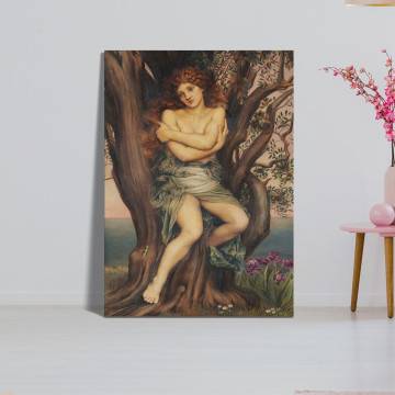 Canvas print The Dryad, Evelyn De Morgan