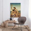 Canvas print Phosphorus and Hesperus, Evelyn De Morgan