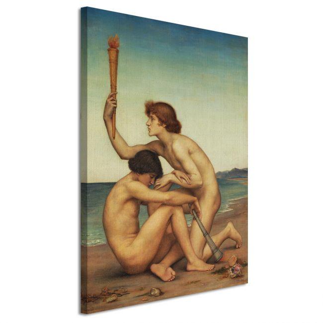 Canvas print Phosphorus and Hesperus, Evelyn De Morgan