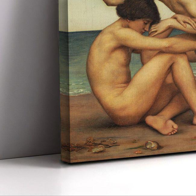 Πίνακας ζωγραφικής Phosphorus and Hesperus, Evelyn De Morgan