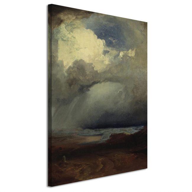 Canvas print The battlefield of Marathon, Carl Rottmann