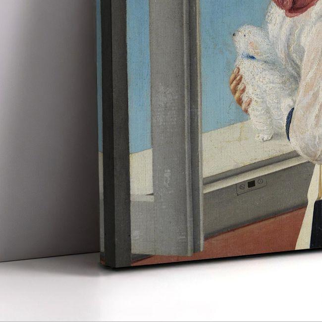 Canvas print Girl at window, Avlichos G