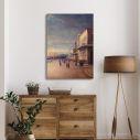 Canvas print Walk in the port of Volos, Poulakas I.