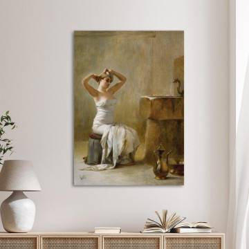 Canvas print After the bath, Rallis