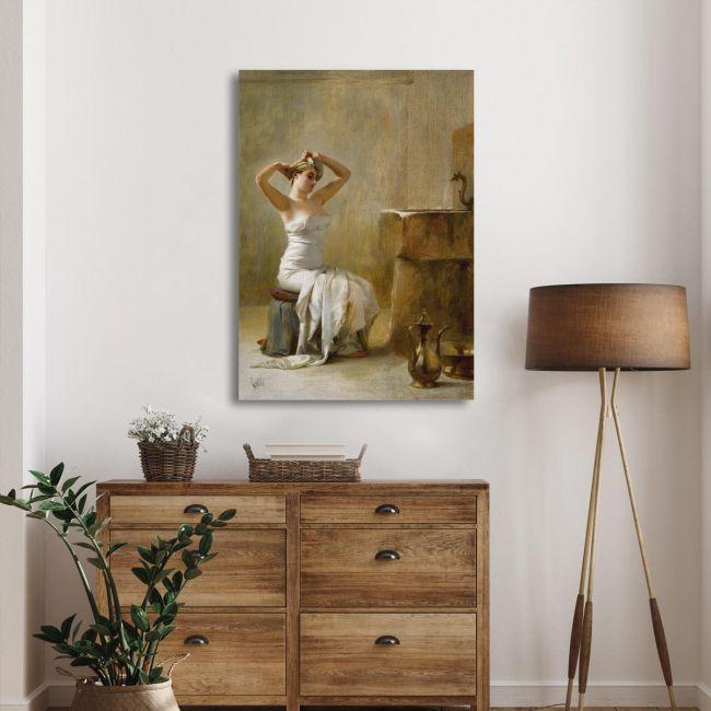 Canvas print After the bath, Rallis