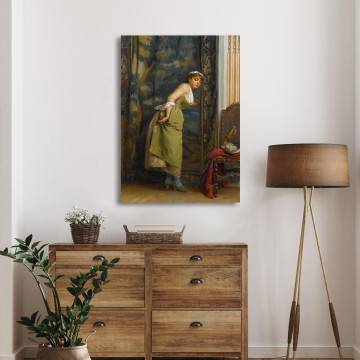Canvas print Eavesdropping Rallis Framed canvas View 1 2