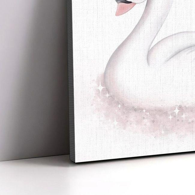Kids canvas print Dream swan