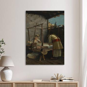 Canvas print The weavers, Rallis