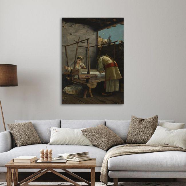 Canvas print The weavers, Rallis
