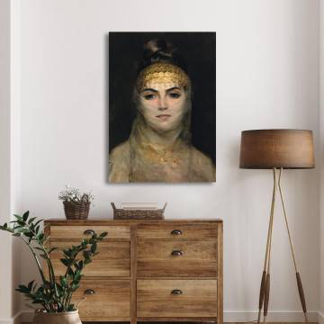 Canvas print Odalisque Rallis Framed canvas View 1 2