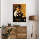 Canvas print The smoker, Iakovidis