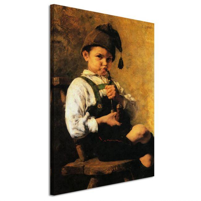 Canvas print The smoker, Iakovidis