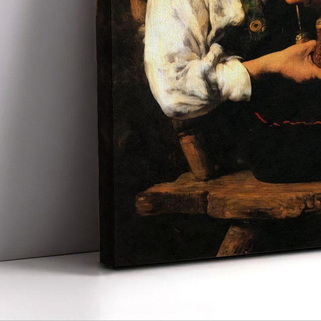 Canvas print The smoker, Iakovidis