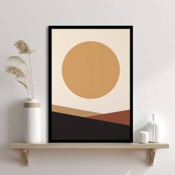 Desert sun I, Poster