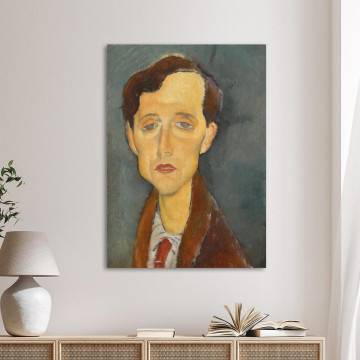 Canvas print Frans Hellens, Amedeo Modigliani