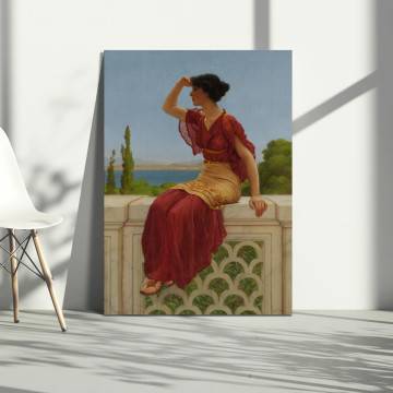 Canvas printThe signal, Godward W