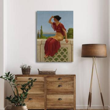 Canvas print  The signal Godward W Framed canvas View 1 2