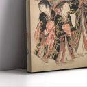 Canvas print The courtesans Maizumi, Torii Kiyonaga