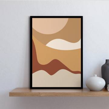 Earth waves I, Poster