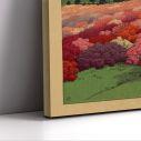 Canvas print View of Mt. Fuji from an azalea garden, Kawase Hasui