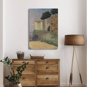 Canvas print A path in Cagnes Vallotton F. Framed canvas View 1 2