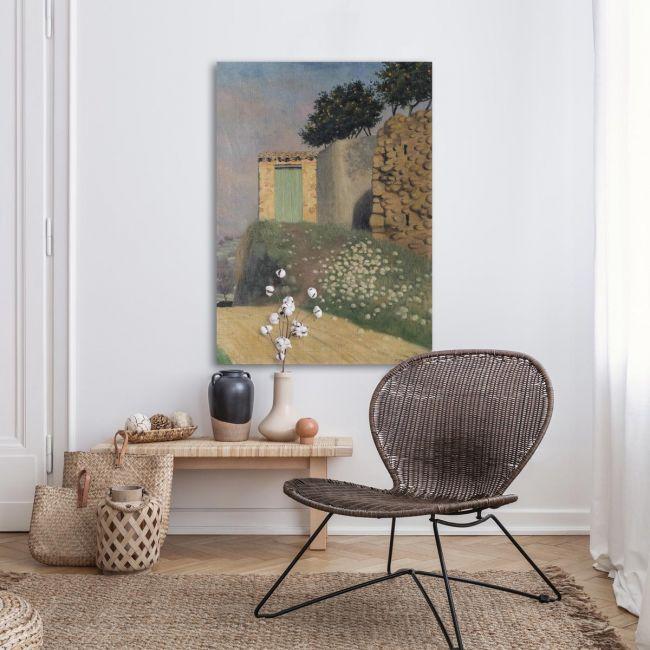 Canvas print A path in Cagnes, Vallotton F.