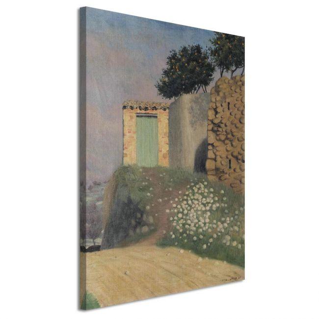 Canvas print A path in Cagnes, Vallotton F.