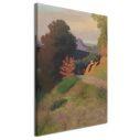 Canvas print Evening around Cagnes, Vallotton F.