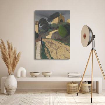 Canvas print Road at St Paul Vallotton F. Framed canvas View 1 2
