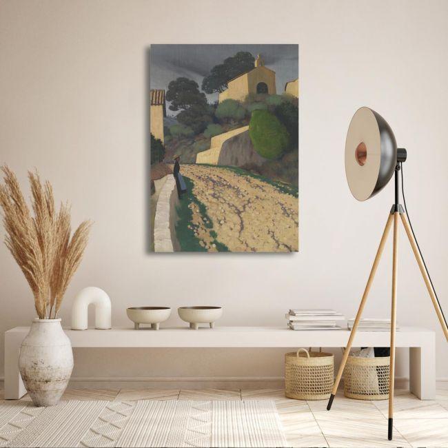 Canvas print Road at St Paul, Vallotton F.