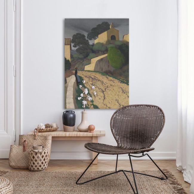 Πίνακας ζωγραφικής Road at St Paul, Vallotton F, λεπτομέρεια