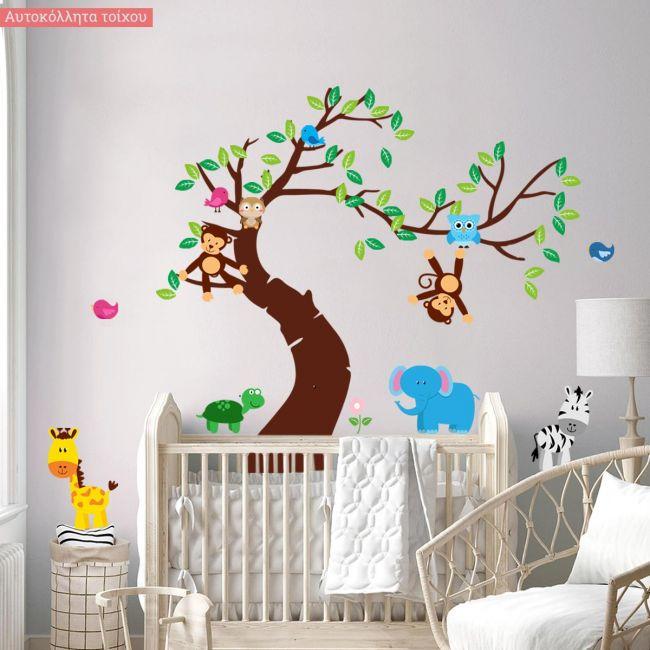 Kids wall stickers Jungle time