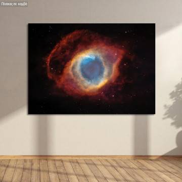 Canvas print Space, The Helix nebula (Eye Of The God)
