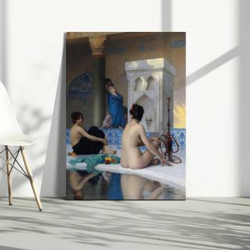 Πίνακας ζωγραφικής In the bath, Jean-Leon Gerome