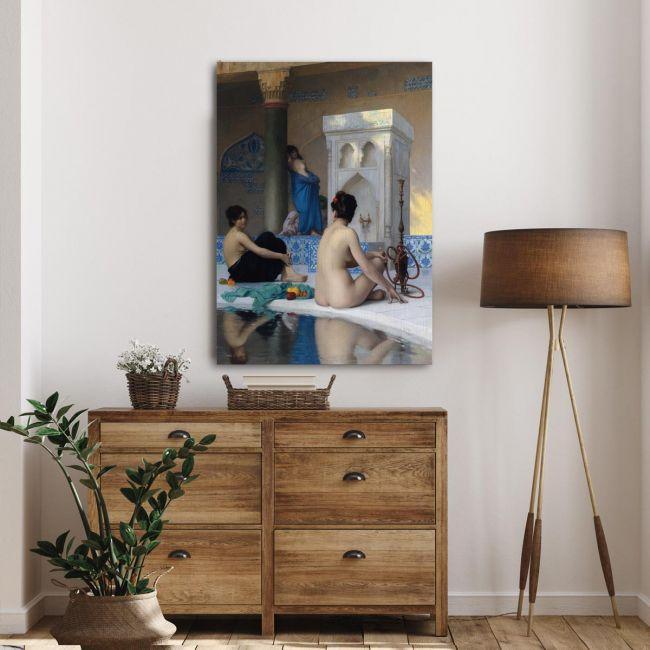 Πίνακας ζωγραφικής In the bath, Jean-Leon Gerome