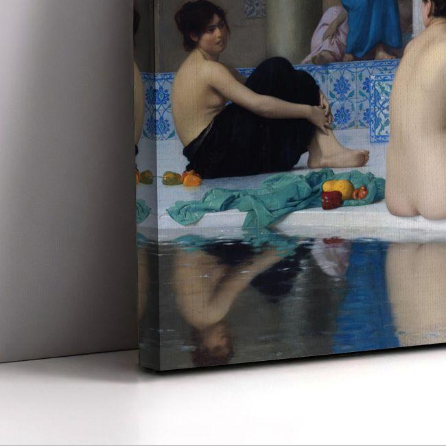 Canvas print In the bath, Jean-Leon Gerome