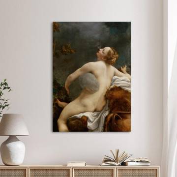 Canvas print Jupiter and Io, Antonio da Correggio