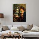 Canvas print Love's messenger, Marie Spartali Stillman