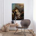 Canvas print Mars and Venus surprised by Vulcan, Guillemot A.C.