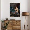 Canvas print A mermaid, Waterhouse J. W.