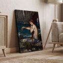 Canvas print A mermaid, Waterhouse J. W.