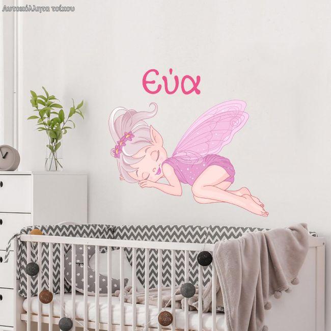 Kids wall stickers Fairy Sleeping