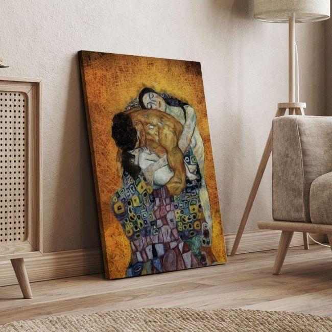 Canvas print The family reart (original Klimt G)