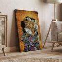 Canvas print The family reart (original Klimt G)