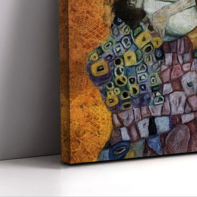 Πίνακας ζωγραφικής The family reart (original Klimt G)