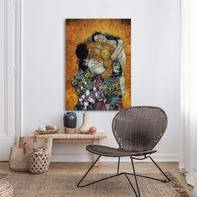 Canvas print The family reart (original Klimt G)