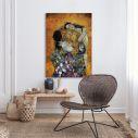 Canvas print The family reart (original Klimt G)