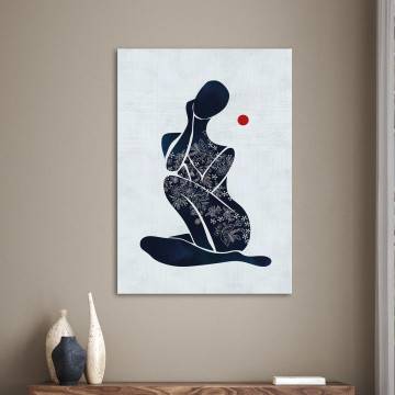 Canvas print, Flowers under the sun I