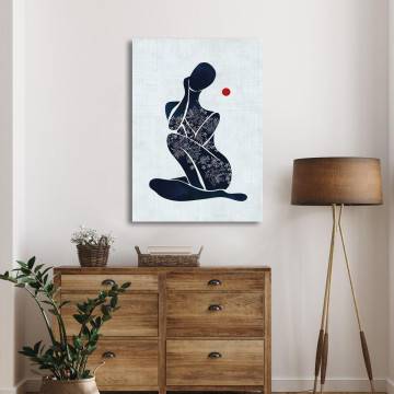 Πίνακας σε καμβά Flowers under the sun I Καμβάς τελαρωμένος Όψη 1 2